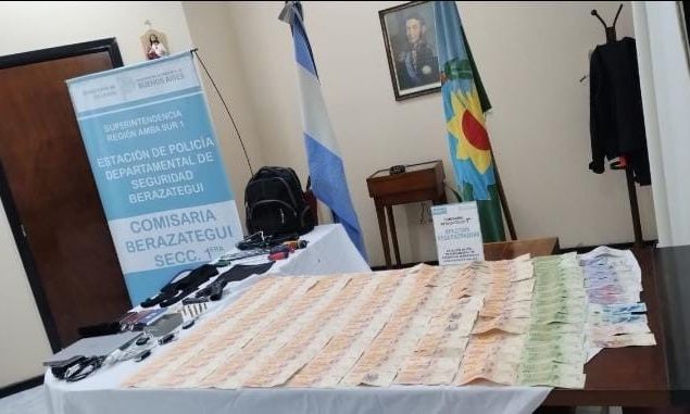 Dos detenidos, tras una entradera en Berazategui